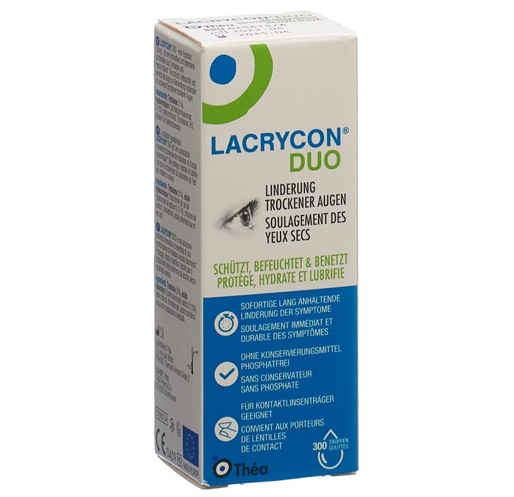 LACRYCON DUO gtt opht fl 10 ml LACRYCON DUO gtt opht fl 10 ml