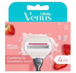 GILLETTE Venus Comf lames Strawberry Edit 4 pce
