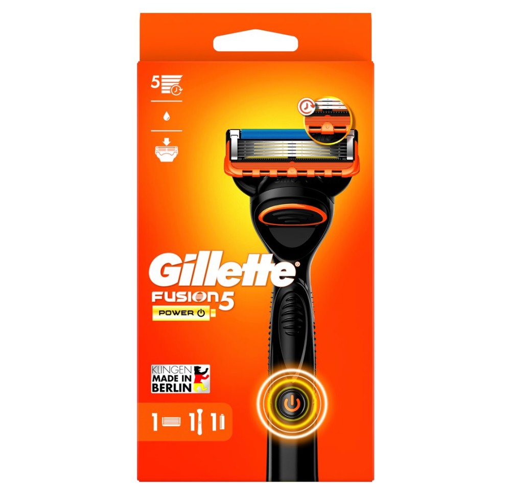 GILLETTE Fusion5 rasoir Power 1 lame (n)