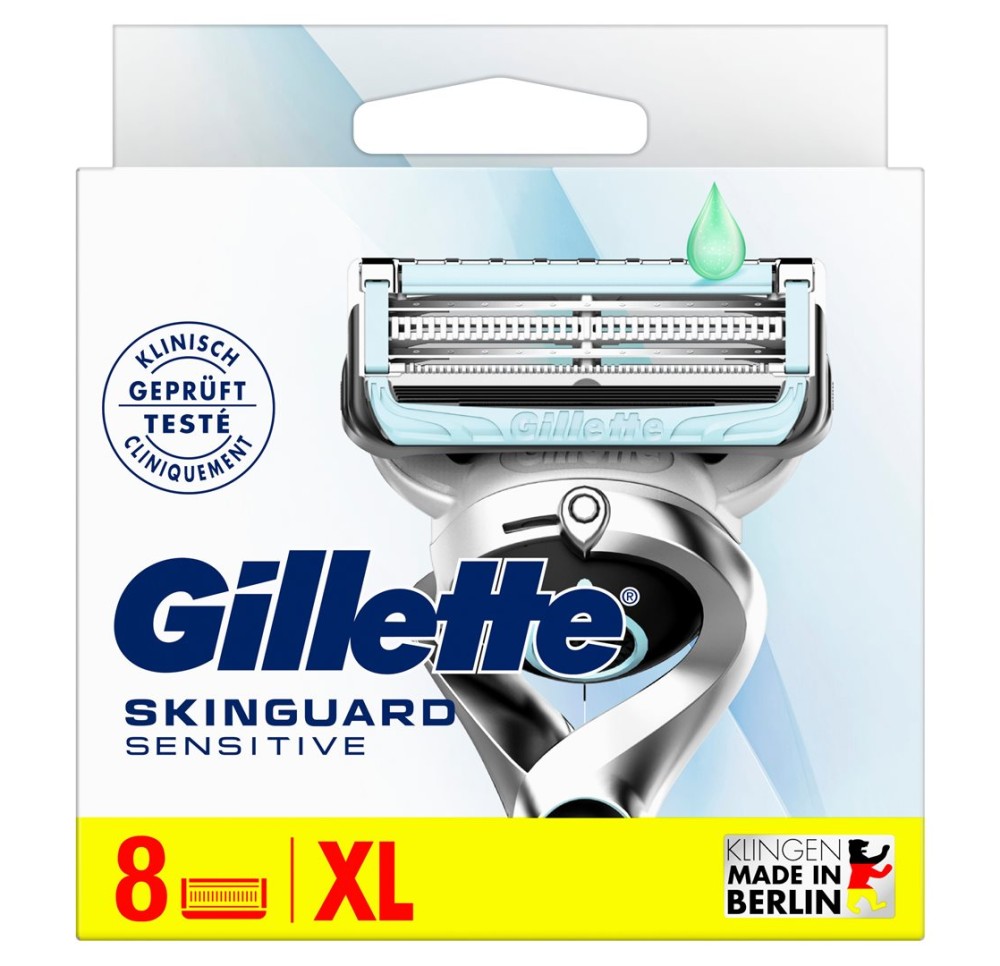 GILLETTE SkinGuard Sensitive lames (n) 8 pce
