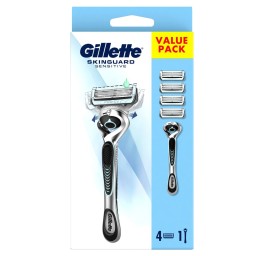 GILLETTE SkinGuard Sens lames Flex 4pce+rasoir (n)