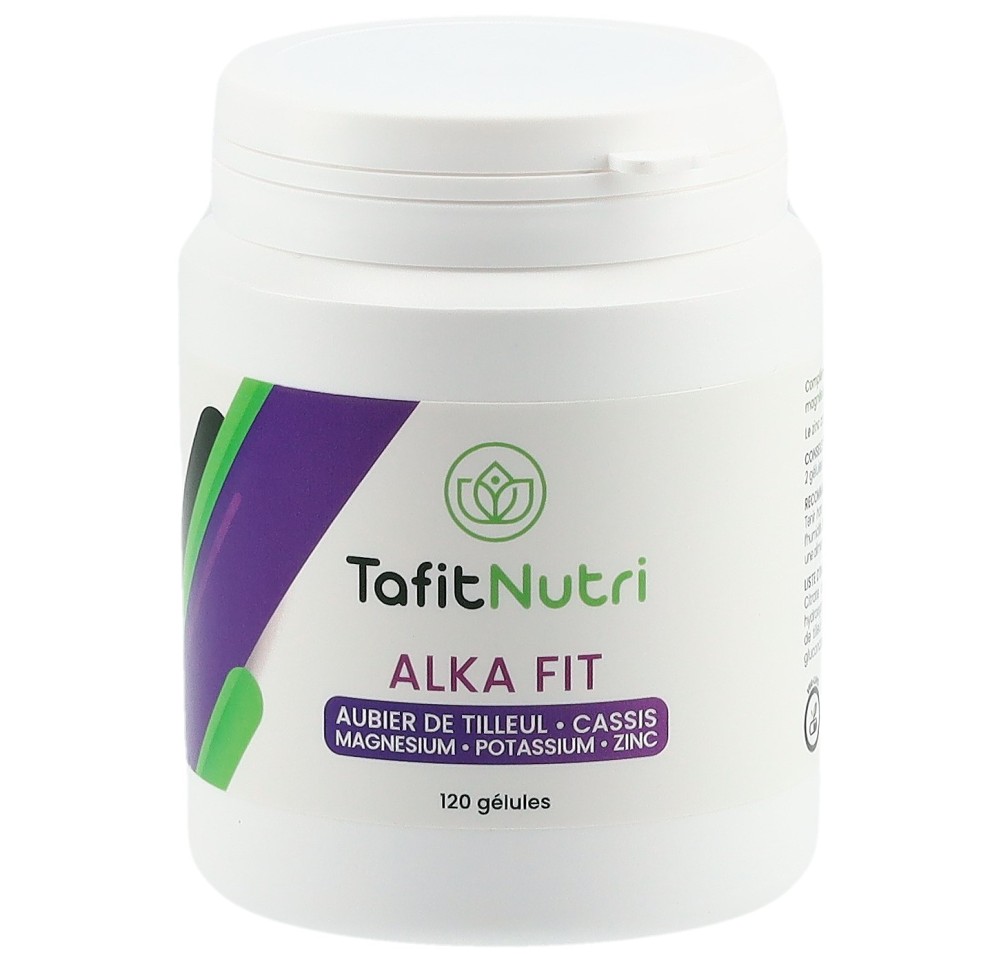 TAFITNUTRI Alka Fit gélules 379 mg fl 120 pce