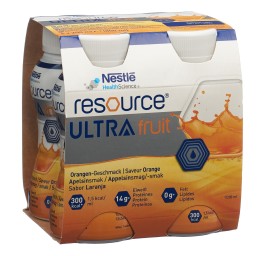 RESOURCE Ultra Fruit orange 4 fl 200 ml