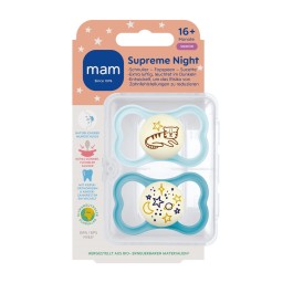 MAM Supreme Night lolette sili 16-36m 2 pce