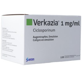 VERKAZIA gtt opht 120 monodos 0.3 ml