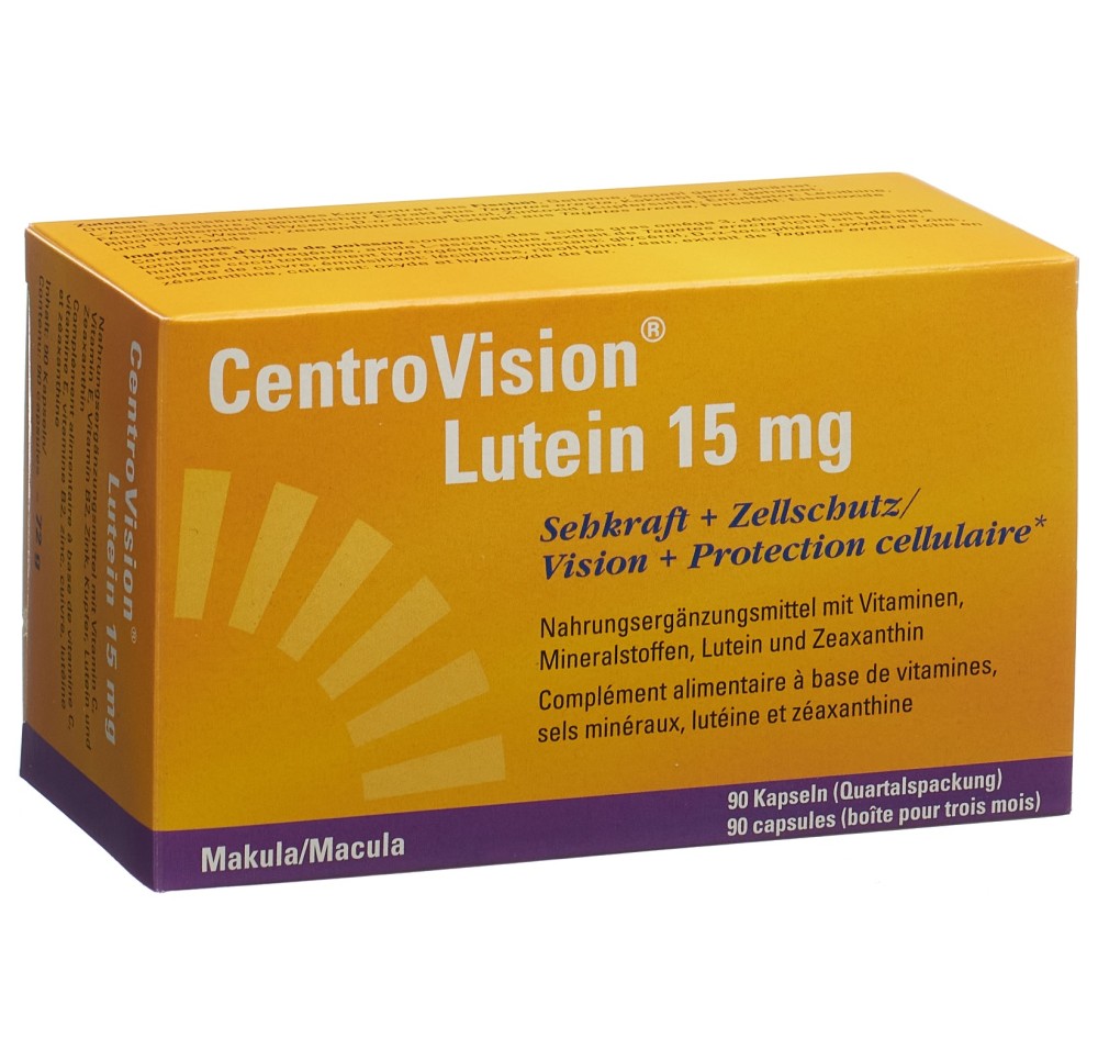 CENTROVISION Lutein 15 mg 90 pce
