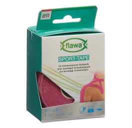 FLAWA Sport-Tape 5cmx5m rose