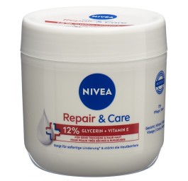 NIVEA crème vis corps mains repair&care 400 ml