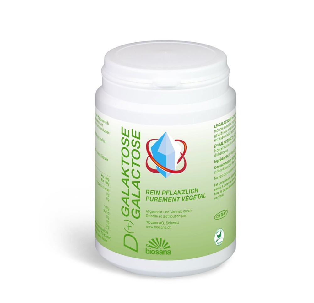 BIOSANA d(+)galactose pdr purement végétal 120 g
