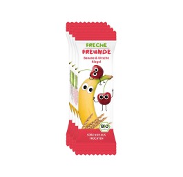 FRECHE FREUNDE barre à la banane cerise 4 x 23 g