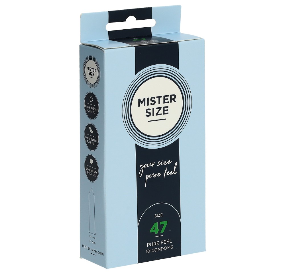 MISTER SIZE 47 préservatif box 10 pce