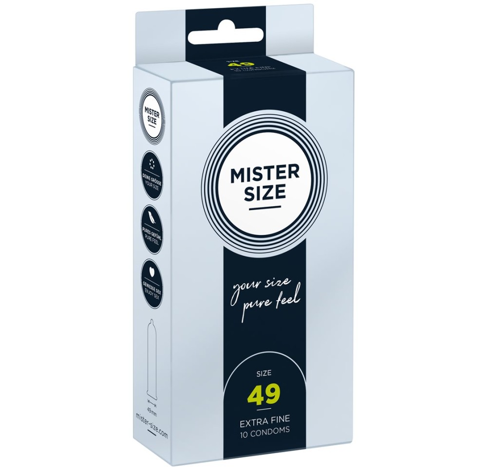 MISTER SIZE 49 préservatif display 6x10 pce