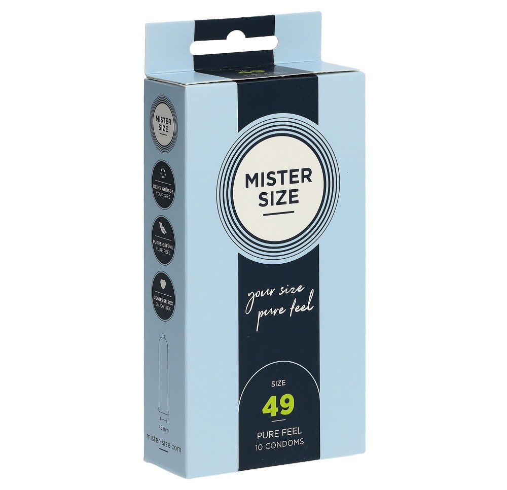 MISTER SIZE 49 préservatif box 10 pce