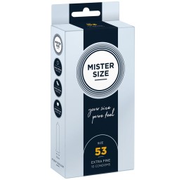 MISTER SIZE 53 préservatif display 6x10 pce