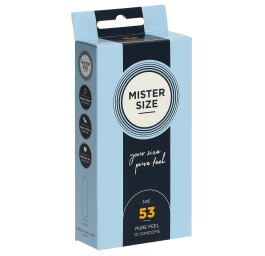 MISTER SIZE 53 préservatif box 10 pce