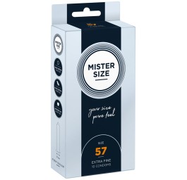 MISTER SIZE 57 préservatif display 6x10 pce