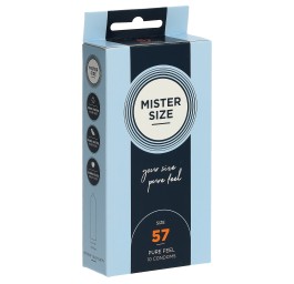 MISTER SIZE 57 préservatif box 10 pce