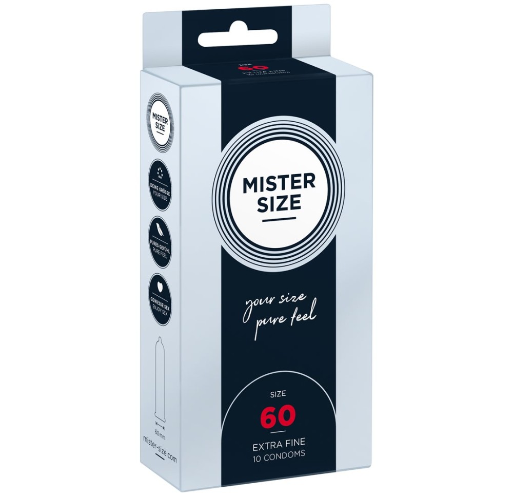 MISTER SIZE 60 préservatif display 6x10 pce