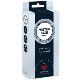 MISTER SIZE 60 préservatif display 6x10 pce