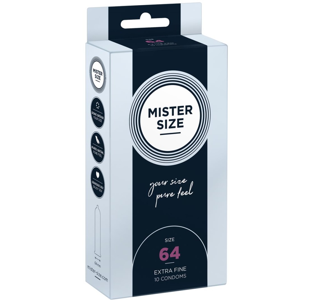 MISTER SIZE 64 préservatif display 6x10 pce