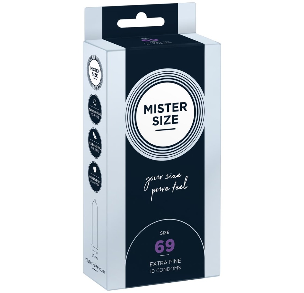 MISTER SIZE 69 préservatif display 6x10 pce