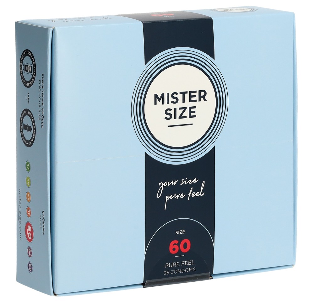 MISTER SIZE 60 préservatif box 36 pce