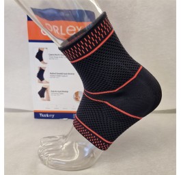 ORLEX support de cheville L en silicone tricoté