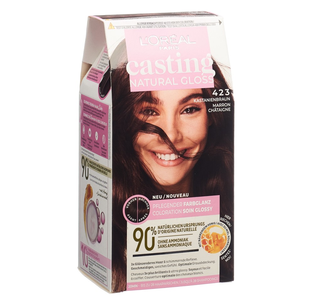 CASTING Natural Gloss Color 423 Brown Noisette