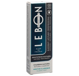 LEBON ESSENTIELS dentifrice menthe+char bio 80 ml