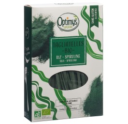 OPTIMYS tagliatelles spiruline bio sa gluten 250 g