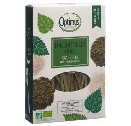 OPTIMYS tagliatelles riz ort bio sans gluten 250 g