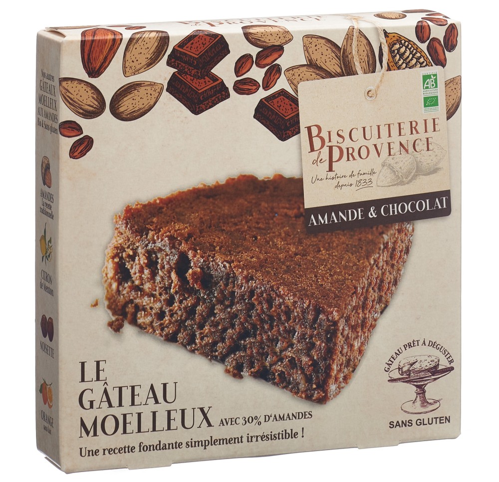 BISCUITERIE gâteau moelleux aman cho s g bio 225 g