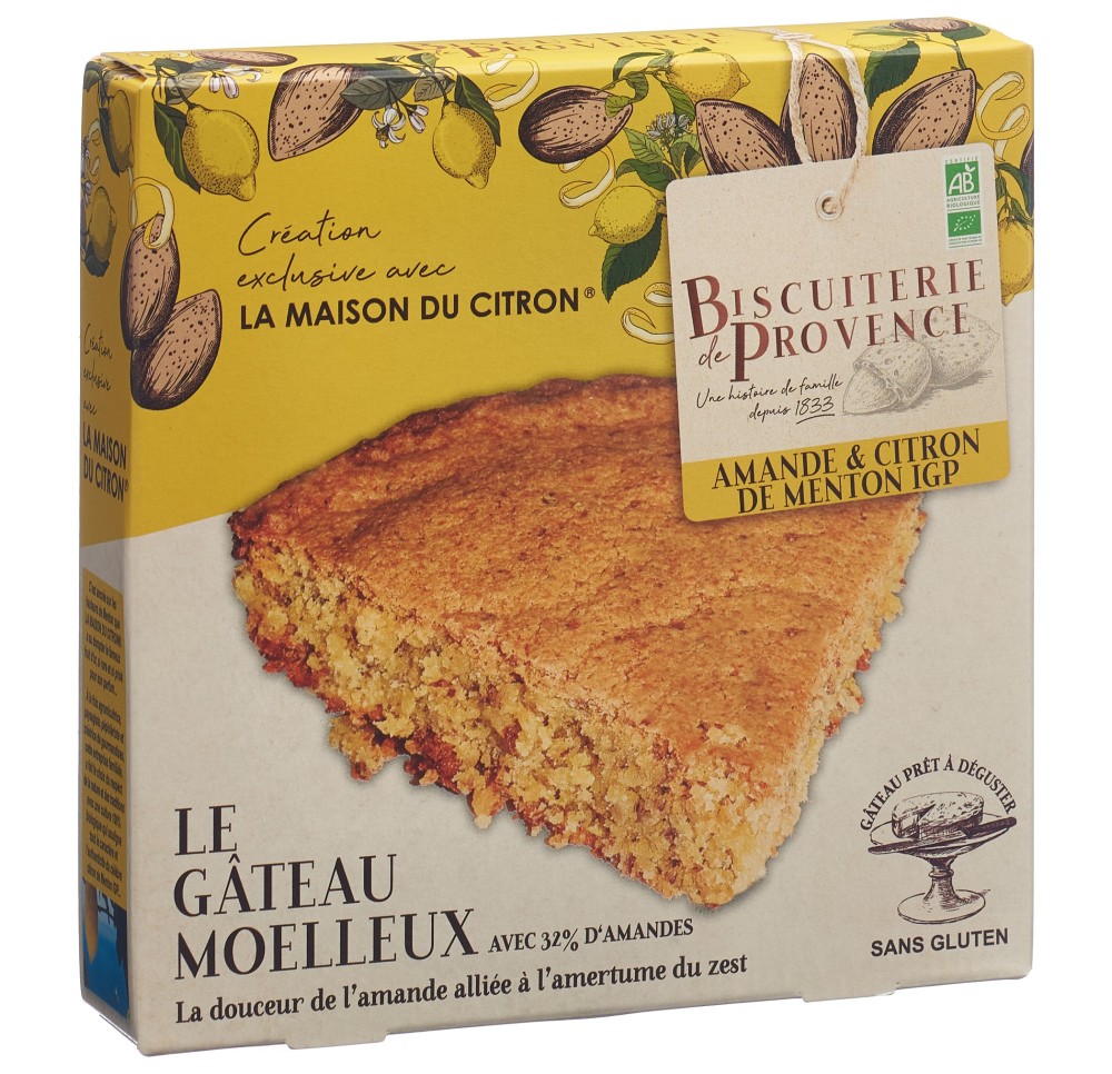 BISCUITERIE gâteau moelleux aman cit s g bio 225 g