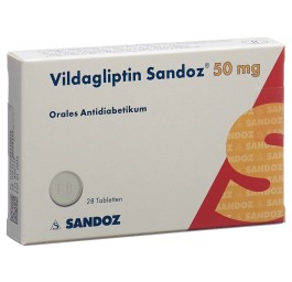 VILDAGLIPTINE Sandoz cpr 50 mg 28 pce