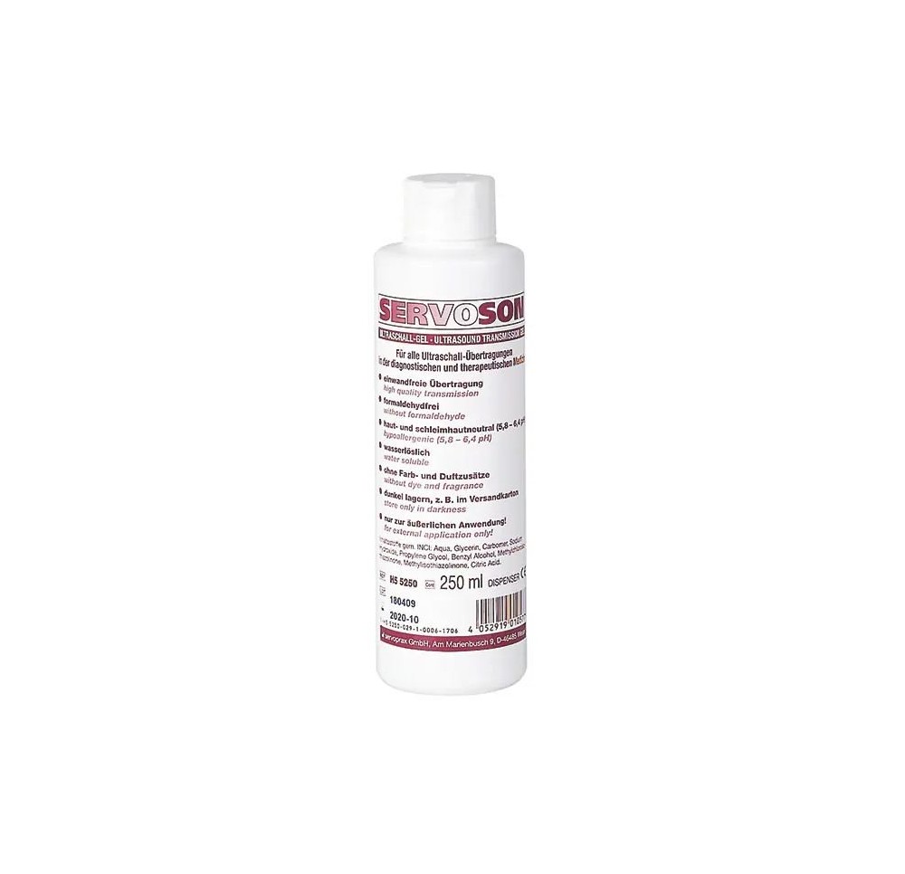 SERVOSON gel pour ultrasons fl 250 g