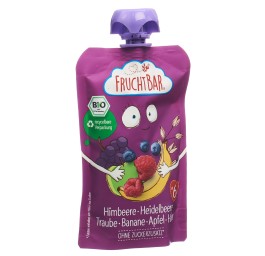 FRUCHTBAR purée fruits bio fram myrt rais ba 100 g