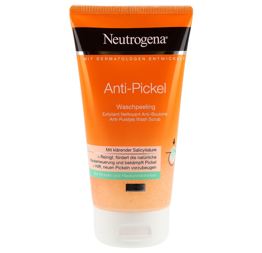 NEUTROGENA anti-boutons exfolia nettoyant 150 ml NEUTROGENA anti-boutons exfolia nettoyant 150 ml