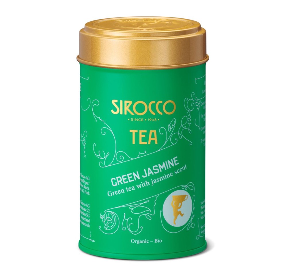 SIROCCO boîte thé medium Green Jasmine 80 g