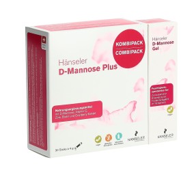 HÄNSELER Kombi D-Mannose Plus + Gel 30st 4g + 30ml