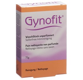 GYNOFIT pain nettoyant non parfumé 75 g