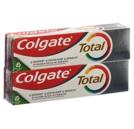 COLGATE TOTAL ORIGINAL dentifrice duo 2 x 75 ml