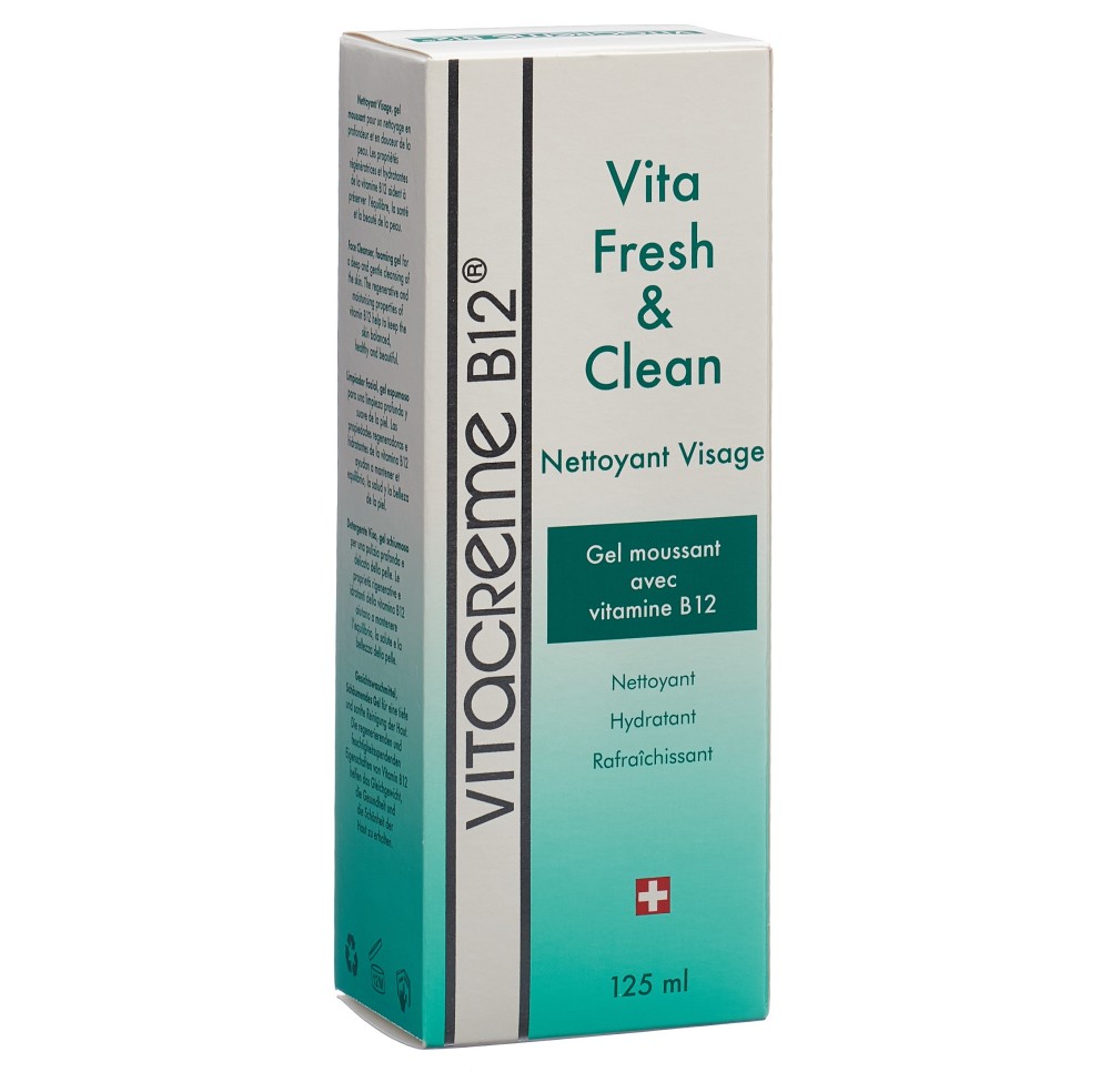 VITACREME B12 Vita Fresh&Clean Face nett tb 125 ml