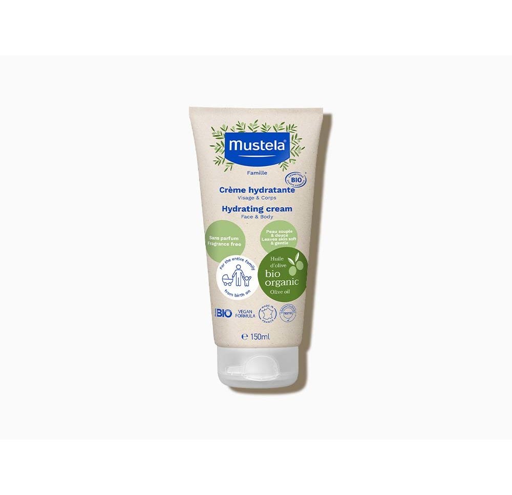 MUSTELA BIO crème hydratante (nouveau) tb 150 ml MUSTELA BIO crème hydratante (nouveau) tb 150 ml