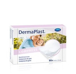 DERMAPLAST Compress 10x10cm 80 pce