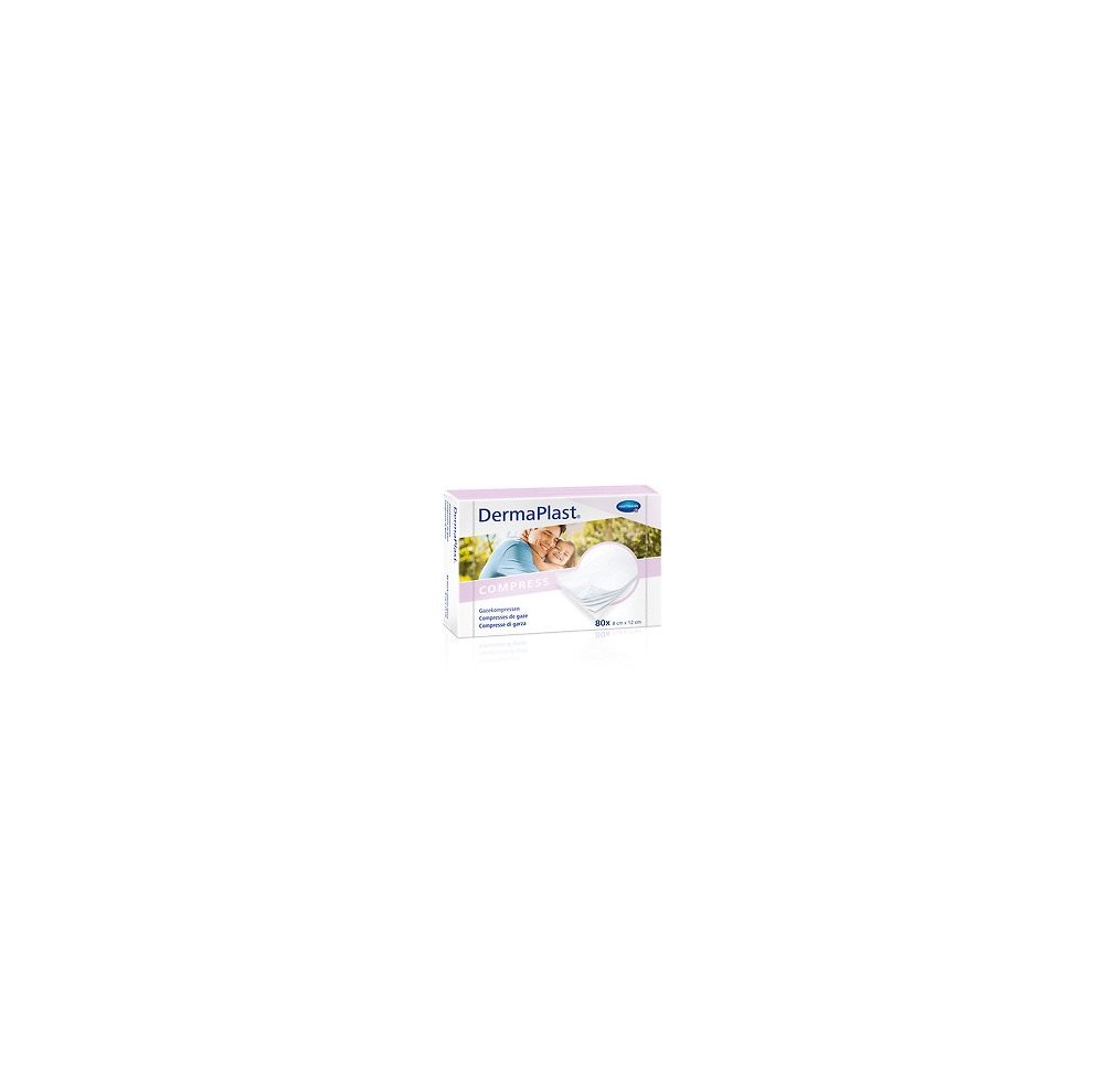DERMAPLAST Compress 10x10cm 80 pce