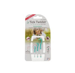 O'TOM Tick Twister crochet tiques all/fr/it 3 pce