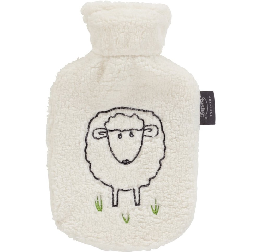 FASHY bouillotte enfant 0.8l housse mouton Dolly FASHY bouillotte enfant 0.8l housse mouton Dolly