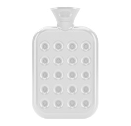 FASHY bouillotte 1.2l plate transparent blanc