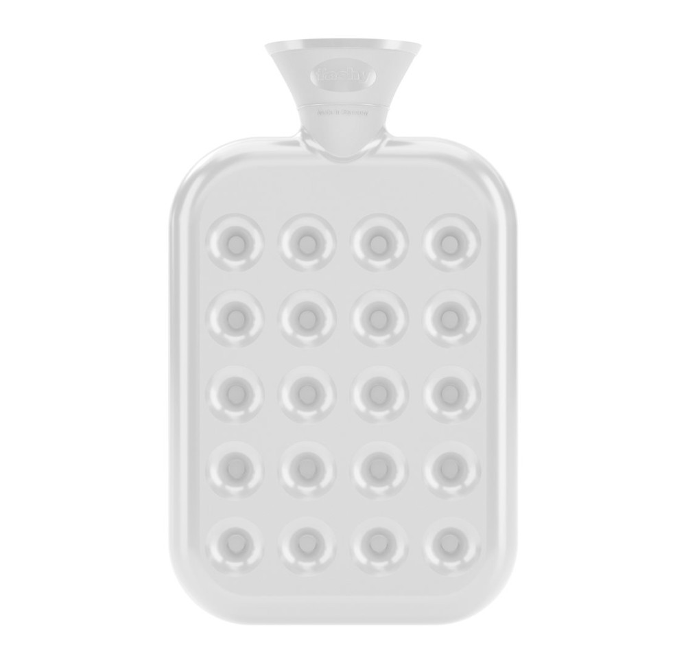 FASHY bouillotte 1.2l plate transparent blanc FASHY bouillotte 1.2l plate transparent blanc