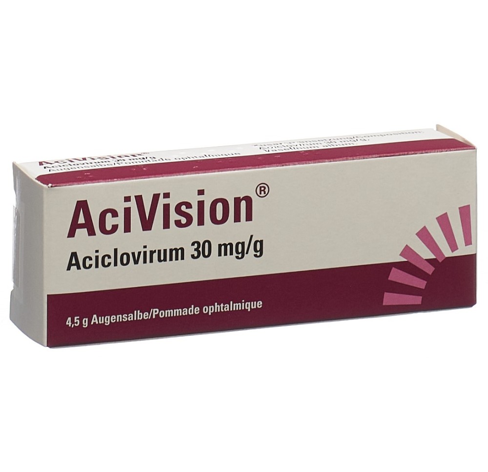 ACIVISION ong opht 30 mg/g tb 4.5 g ACIVISION ong opht 30 mg/g tb 4.5 g